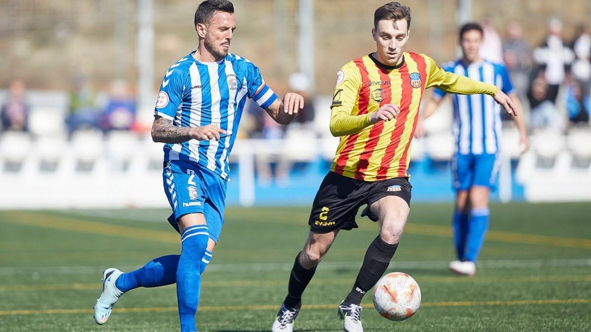 Óscar Sierra durante un partido