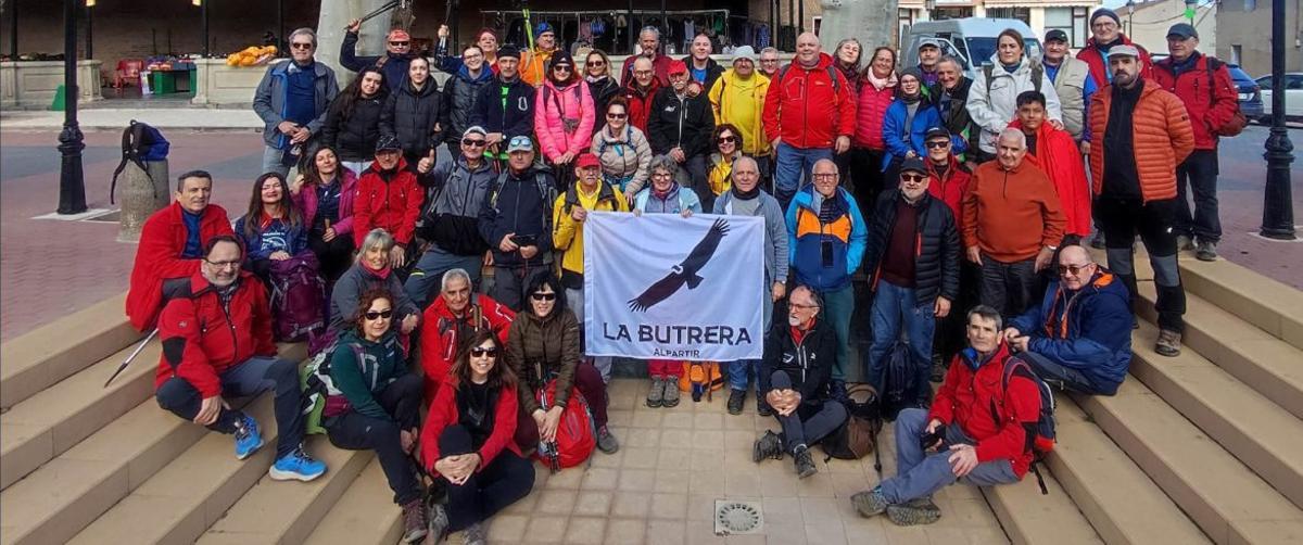 La Asociación La Butrera organizó esta marcha de invierno el sábado 7 de febrero.