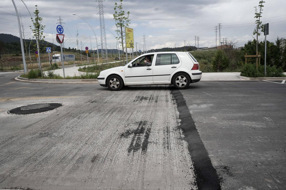 MANRESA . OBRES POLIGON PONT NOU