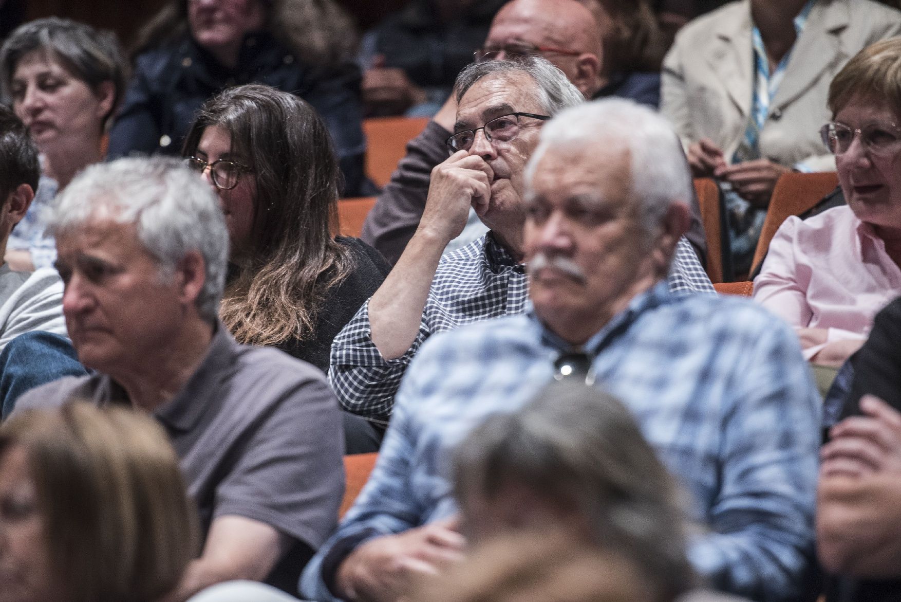 Les millors imatges del debat electoral del Col·legi de Periodistes a Manresa