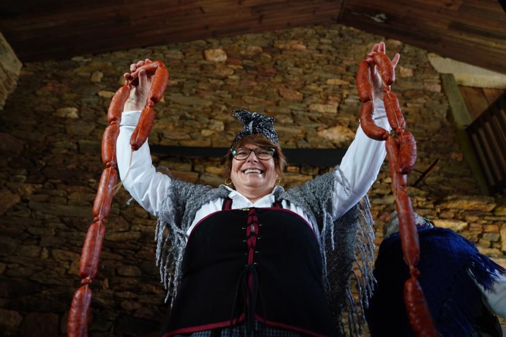 Donsión celebra por todo lo alto su Matanza Tradicional do Porco