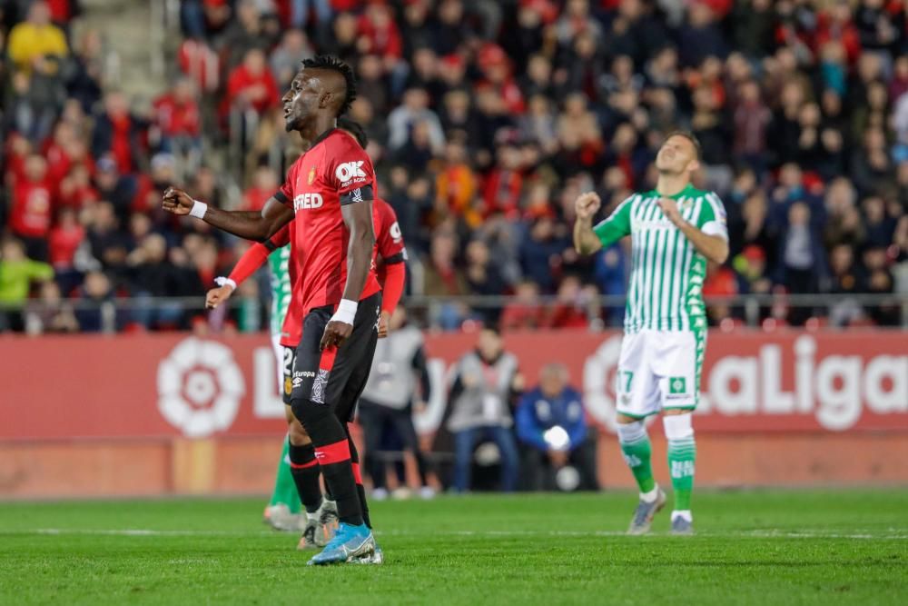 El RCD Mallorca también falla en casas contra el Betis