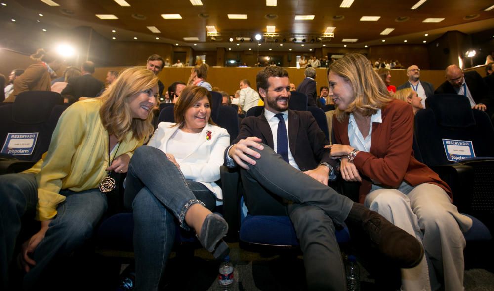 Pablo Casado centra su campaña en la economía durante un acto del PP celebrado en Alicante