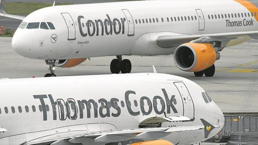 Alemania rescata a Condor, filial de Thomas Cook, con 380 millones