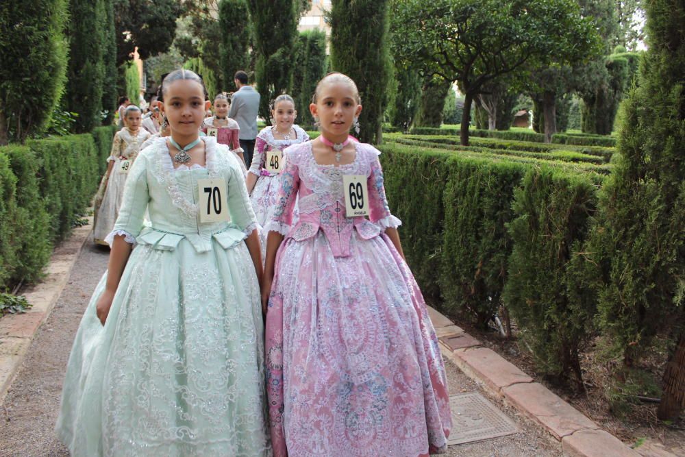 Los Jardines de Monforte acogieron la prueba de las infantiles con moño único