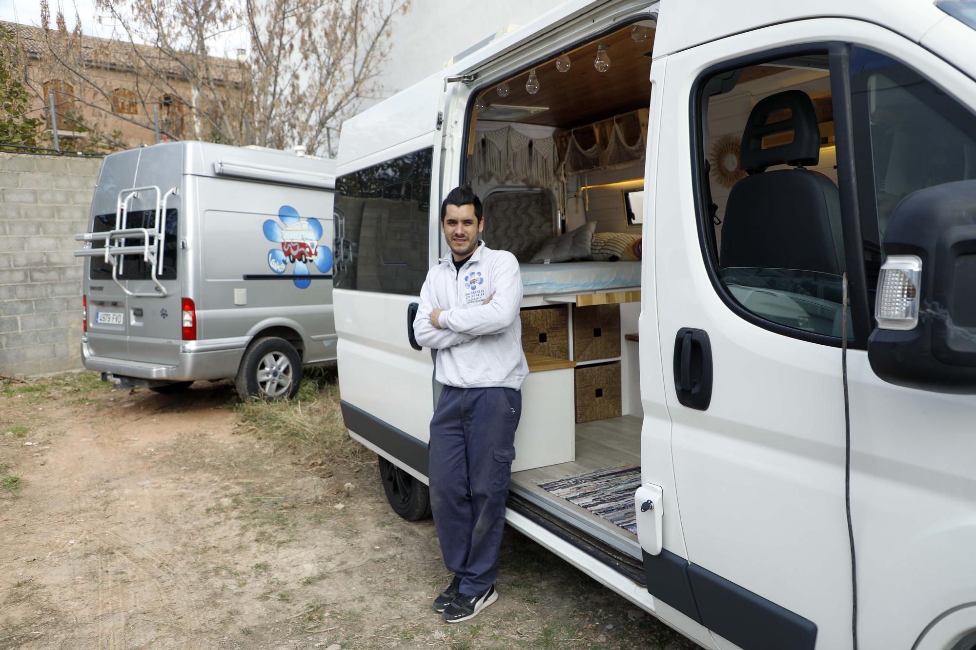 Furgonetas ‘tuneadas’ para ser autocaravanas