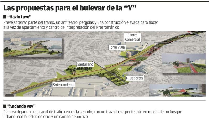 Un proyecto &quot;low cost&quot;, cubrir parte del tráfico y un bulevar, las opciones para la &quot;Y&quot;