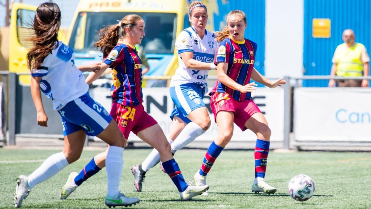 El Barça se impuso en Tenerife