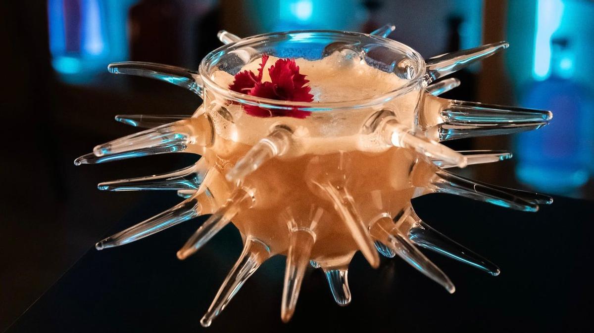 Una de las creaciones de La Coctelería del Mar.