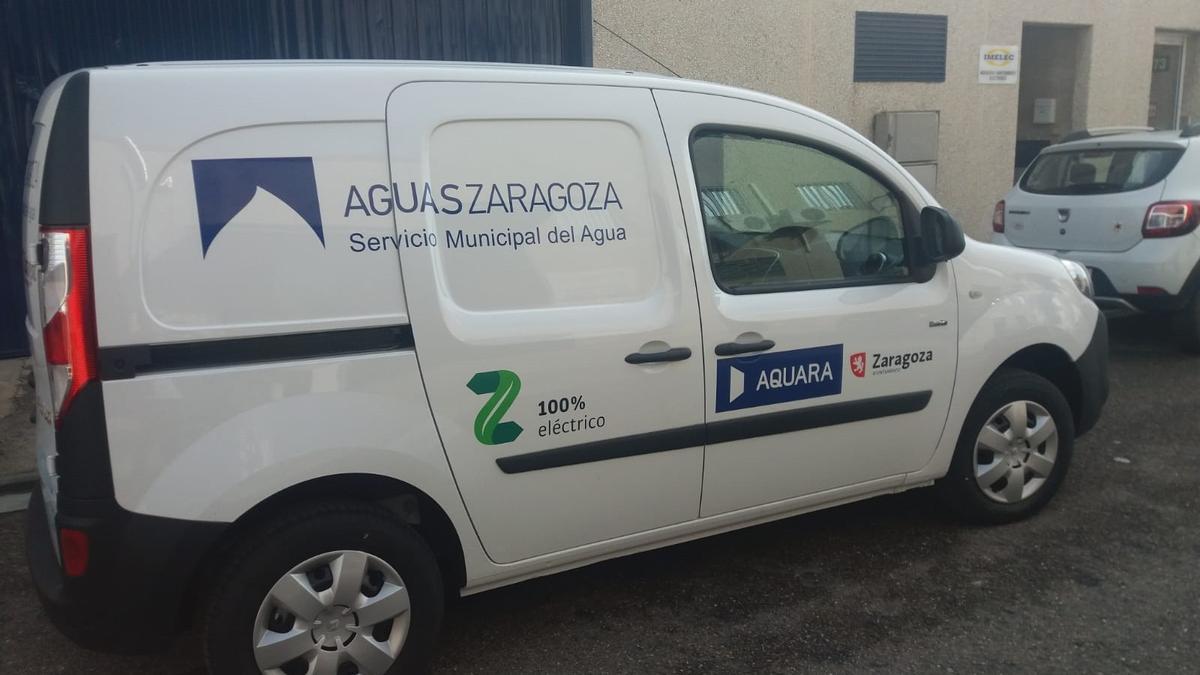 Vehículos eléctricos de Aguas Zaragoza