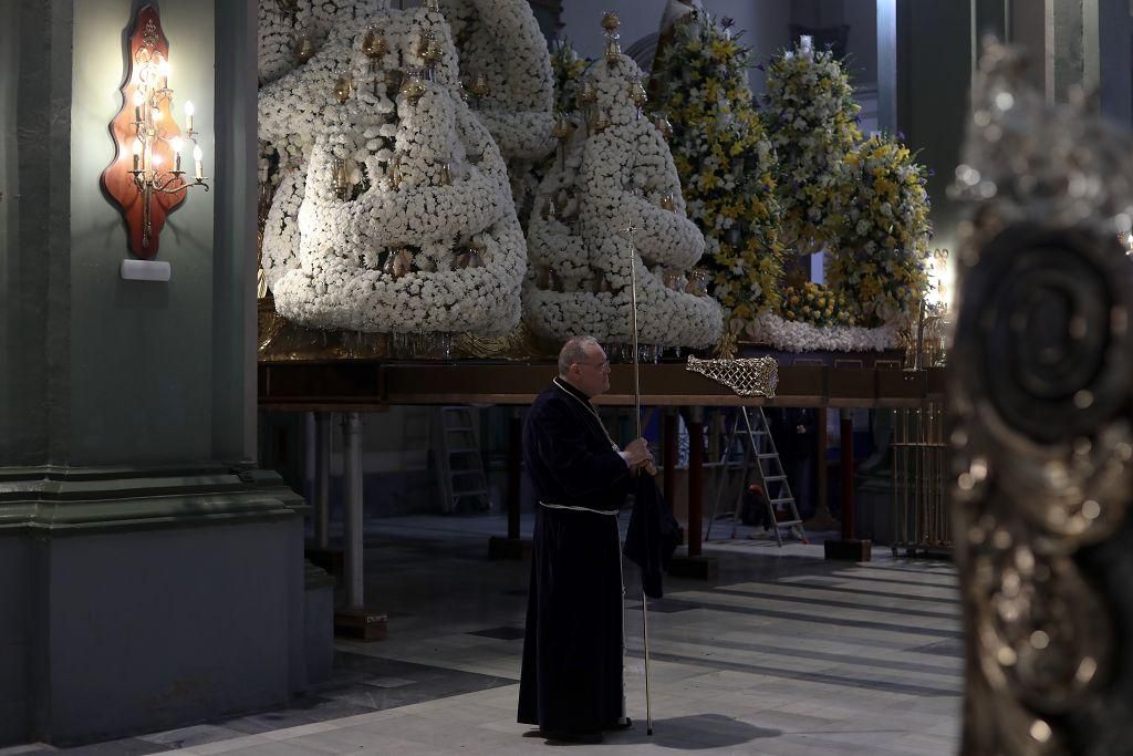 Procesión del Santo Entierro este Viernes Santo en Cartagena, en imágenes