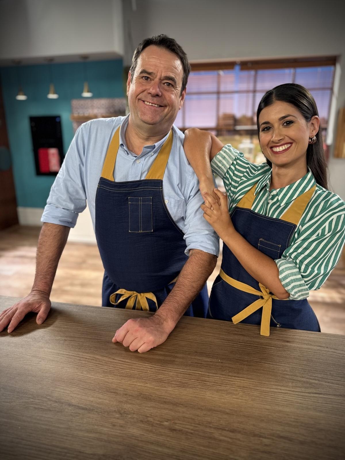 El cocinero Jordi Morera y la nutricionista Ana Sirvent, se vestirán de gala para la ocasión.