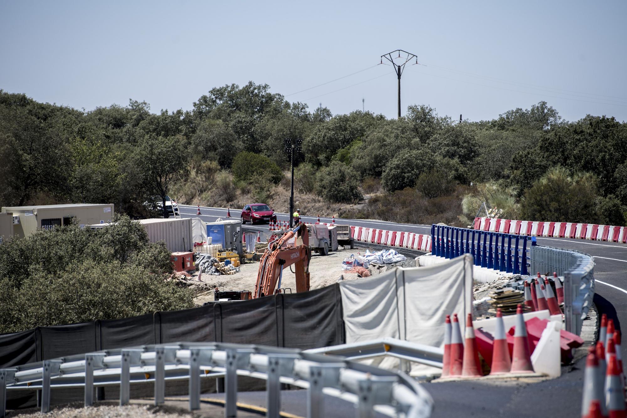 El nuevo puente de la N-523 entre Cáceres y Badajoz ya está abierto al tráfico