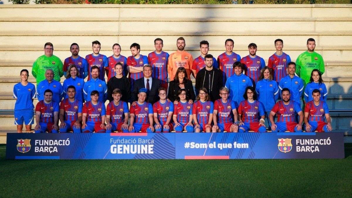 Los chicos del equipo Genuine del Barça jugarán ante Granada, Málaga y Reus | FC Barcelona