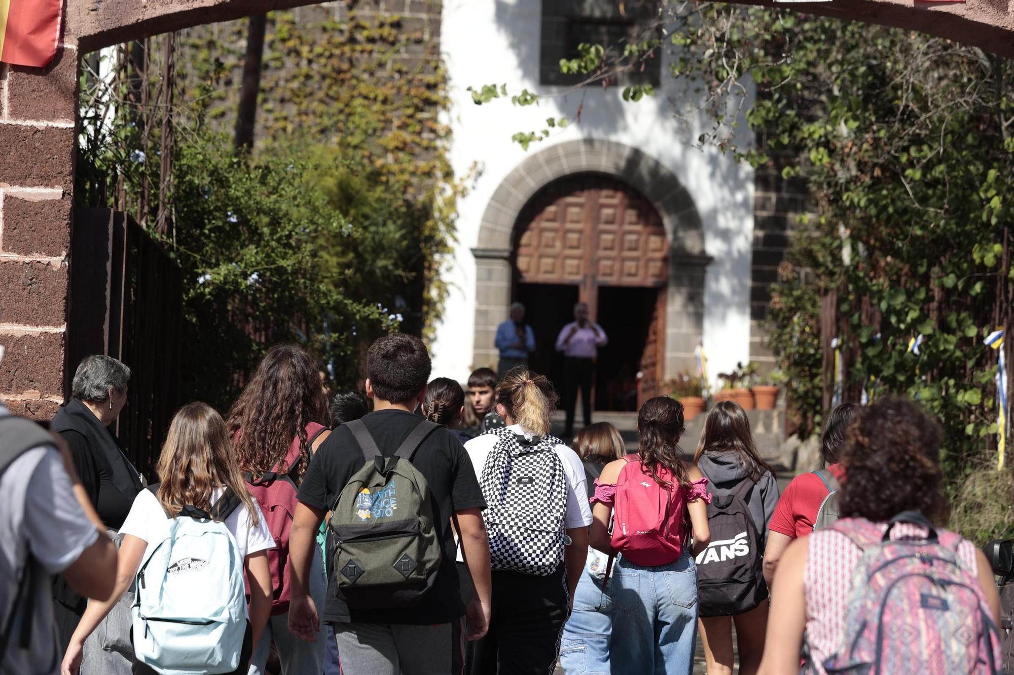Visita a la ermita de San Diego con motivo de la fuga estudiantil