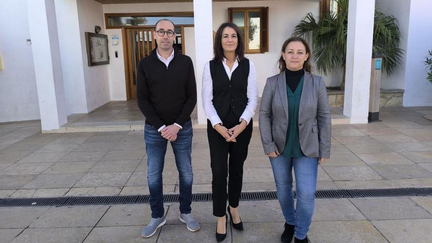 Óscar Prohens (Sa Unió), Ana Juan (PSOE) y Alejandra Ferrer (GxF). | D.I.