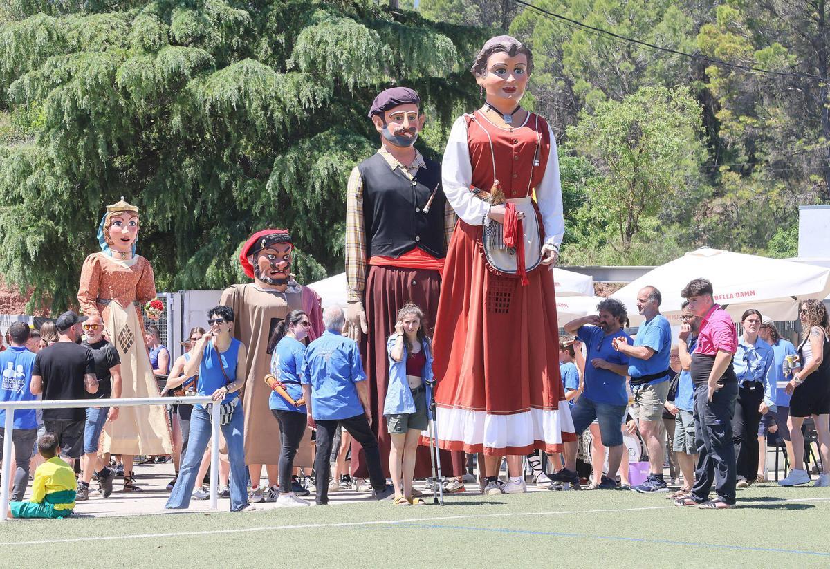 Les millors imatges de la 26a Trobada Gegantera Bages-Berguedà