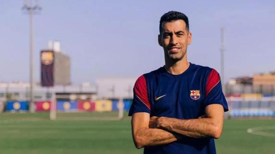 Sergio Busquets torna al Barça com a assistent del filial