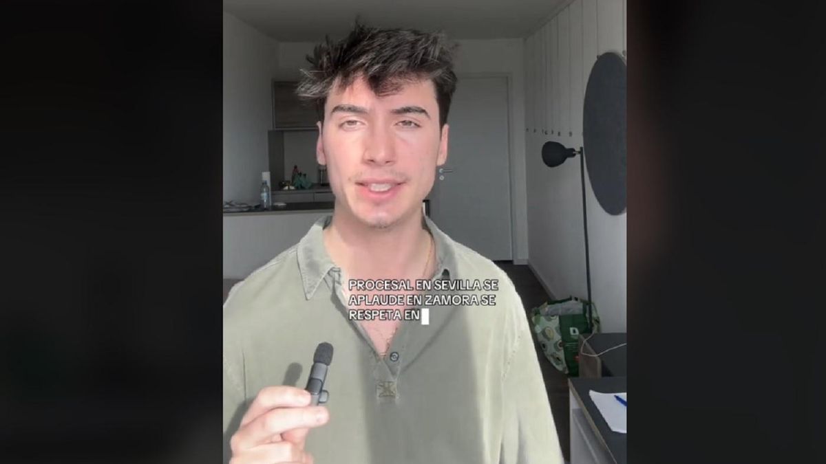 El tiktoker Anto Mateo (@amtlozano) defiende la Semana Santa de Zamora.