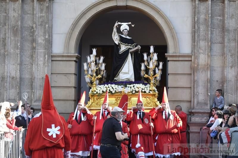 Procesión de los ''coloraos'' de Murcia