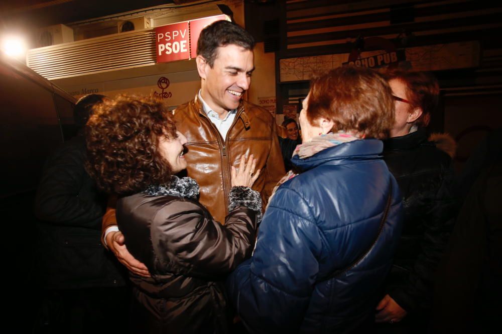 Pedro Sánchez en Castelló