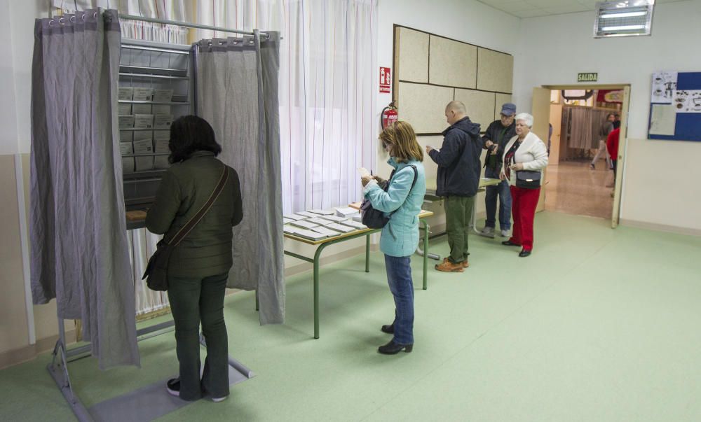 Elecciones generales 10-N: Jornada electoral en Alicante