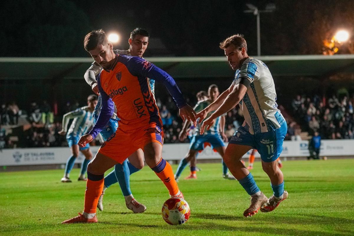 Encuentro de segunda ronda de la Copa del Rey entre el Talavera y el Málaga CF