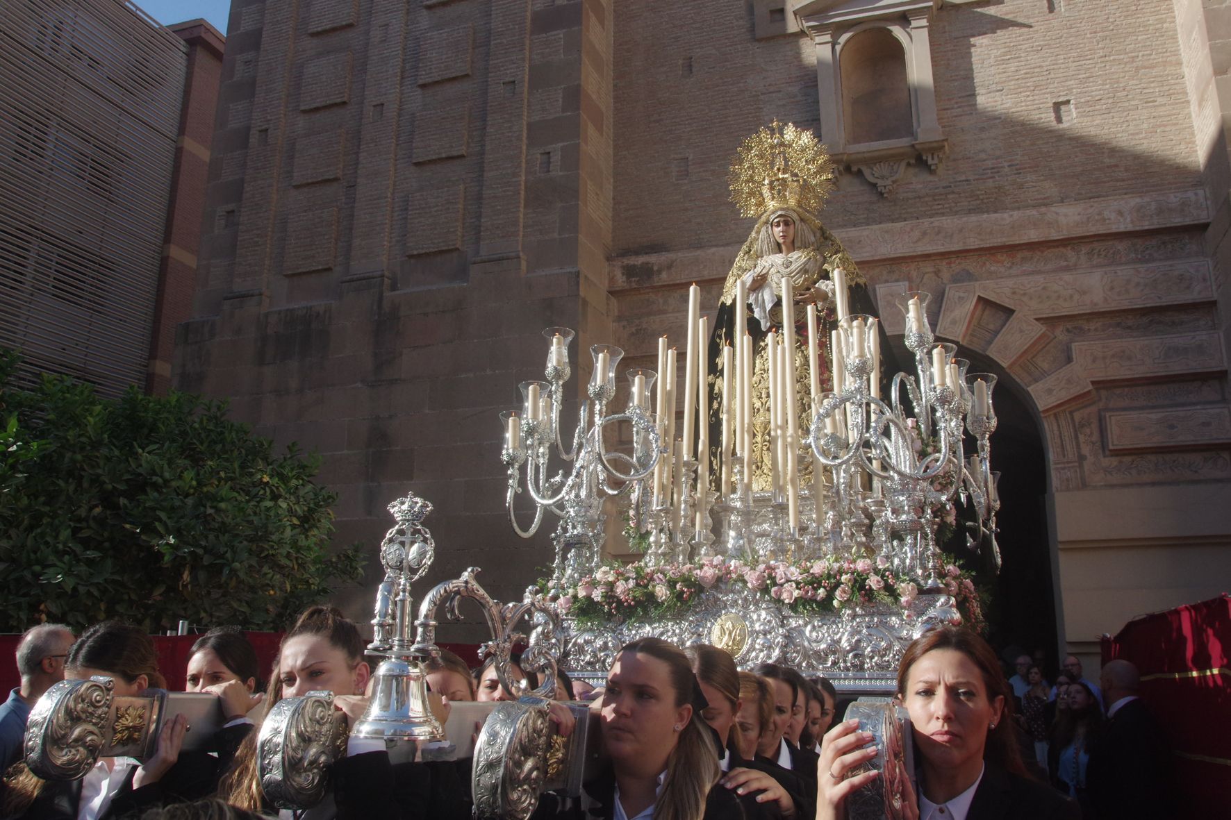 Traslado de la Virgen del Gran Poder a la Catedral y misa solemne