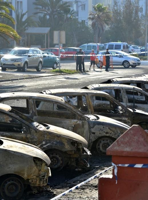 24/08/2018 JINÁMAR, TELDE. Incendio de 25 ...