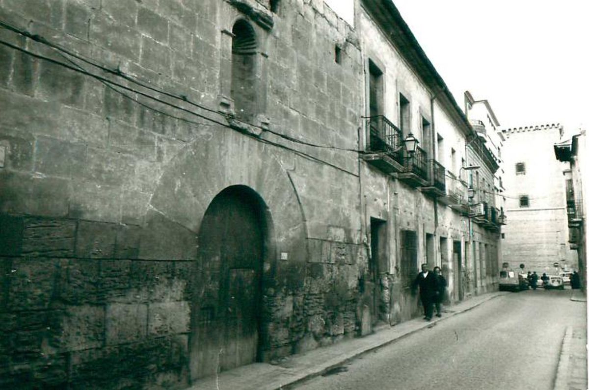 El carrer Major de la Vila l’any 1978 .