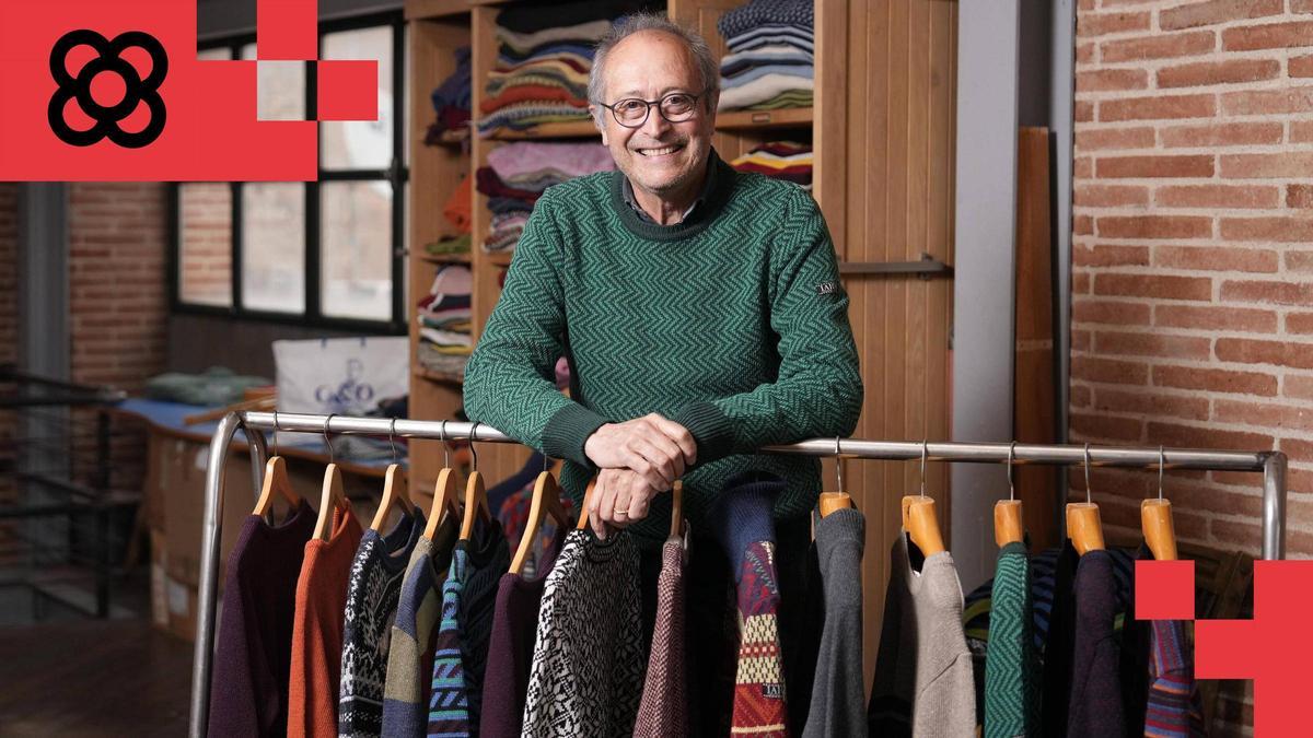 Amadeu Barbany cofundador de la marca de ropa reciclada Iaios