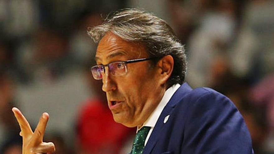 Luis Casimiro, técnico del Unicaja.