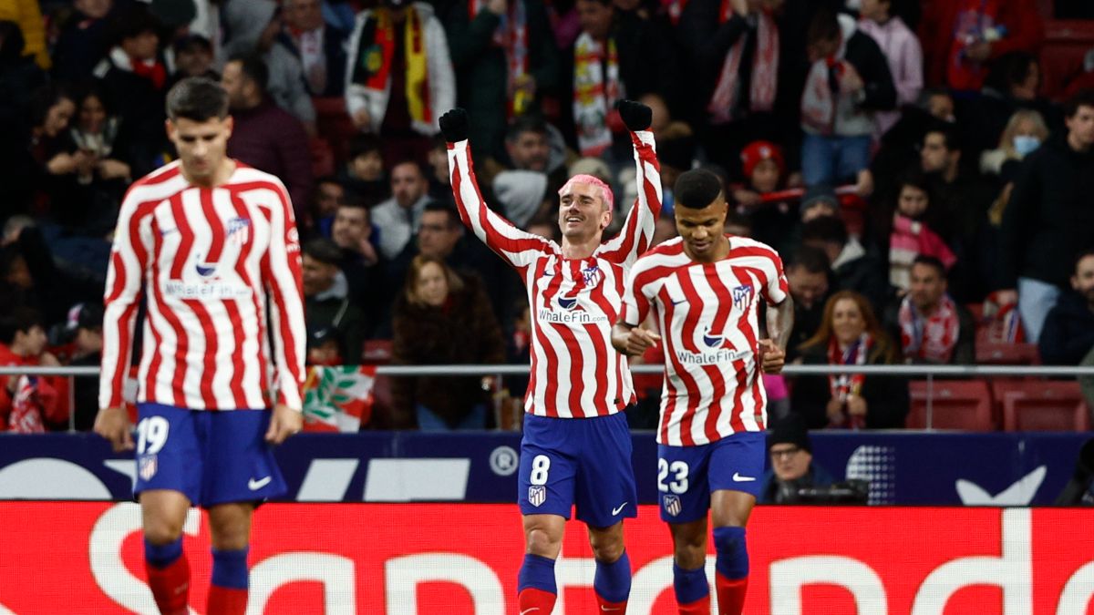 Con el gol de Morata, el Atlético de Madrid rompió una racha de cuatro partidos sin marcar en el Bernabéu