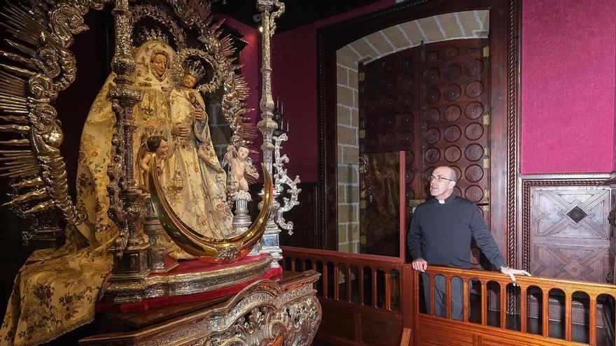 La Virgen del Pino y el Cristo de Telde, de camino a ver al papa León XIV en su visita a Gran Canaria
