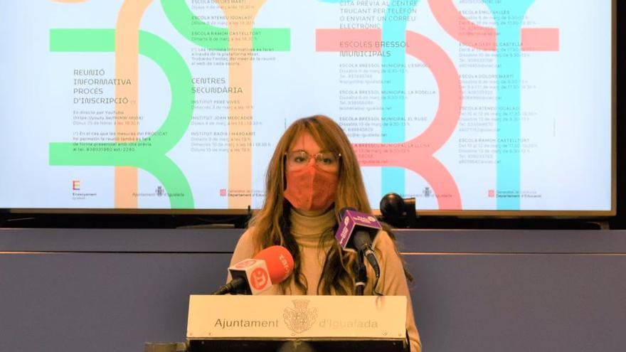 Patrícia Illa, regidora d&#039;Ensenyament de l&#039;Ajuntament d&#039;Igualada