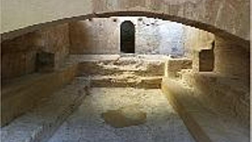 La bodega medieval salió a la luz durante las excavaciones en la plaza del Árbol.