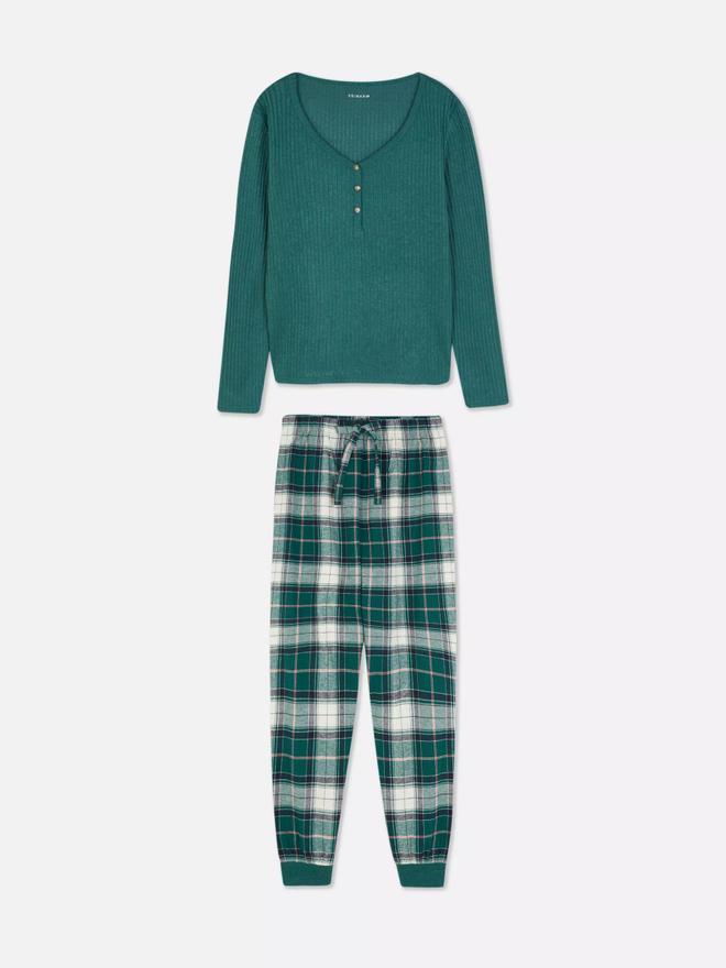 Pijama escocés de Primark