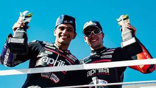Martín y Bezzecchi frenan la euforia en Aprilia: “Hay que mantener los pies en la tierra”