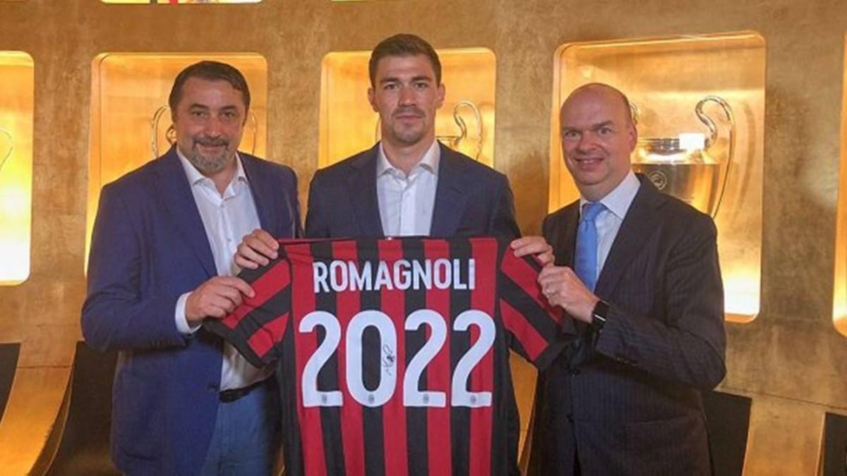 Alessio Romagnoli renueva con el Milan hasta 2020