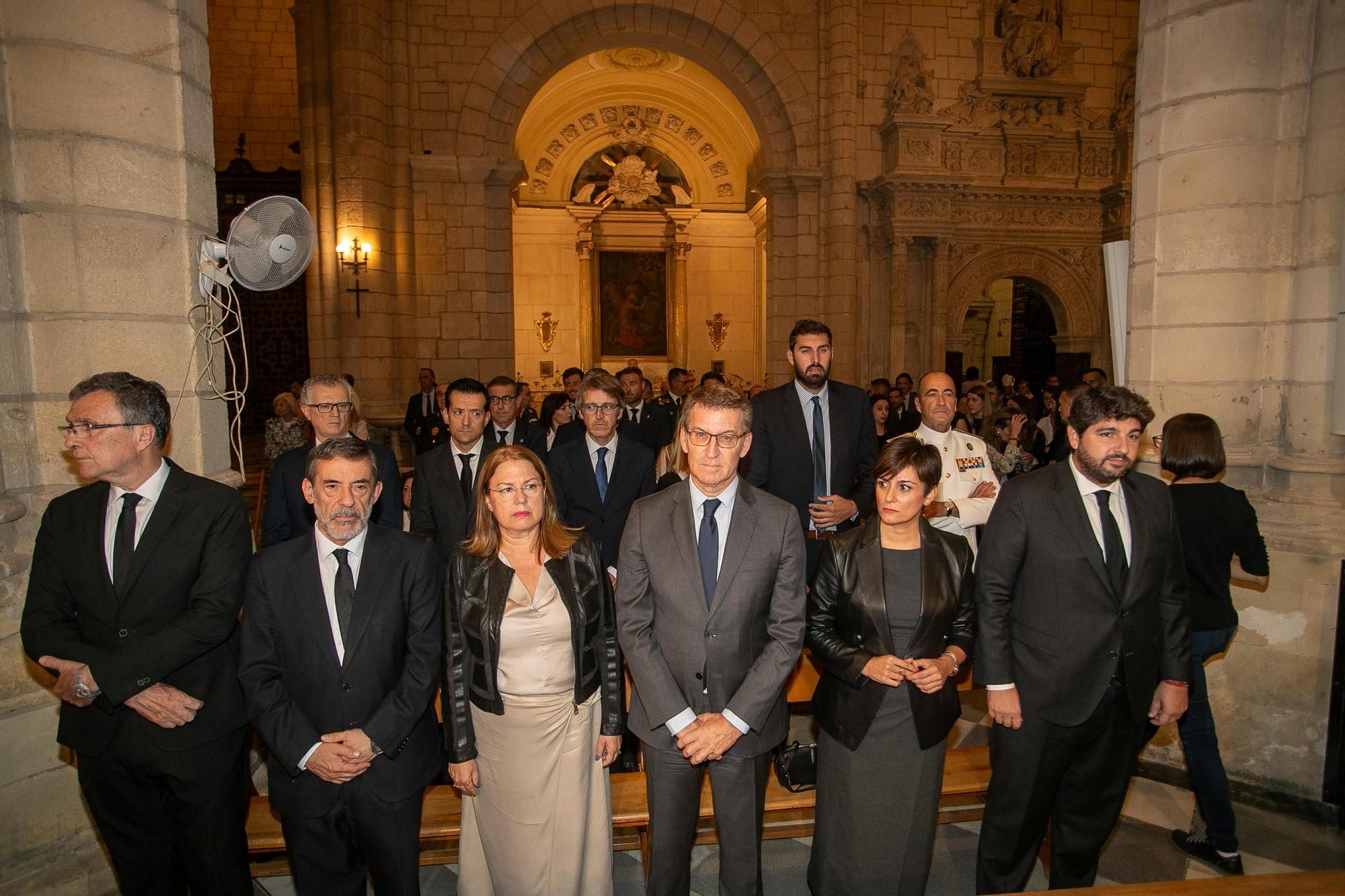 Funeral la Catedral de Murcia por las trece víctimas del incendio en las discotecas Atalayas