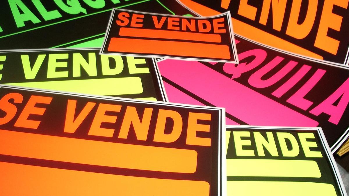 Carteles de &quot;Se Vende&quot;