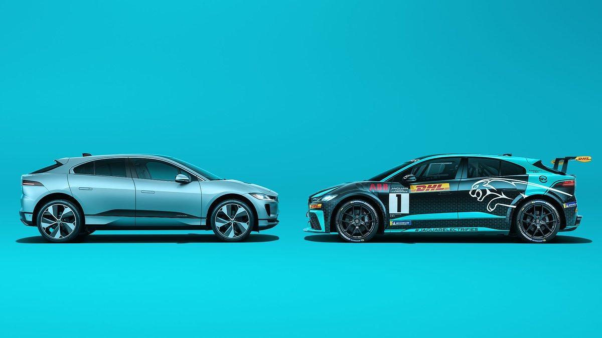 Jaguar I-Pace e I-Pace eTrophy.