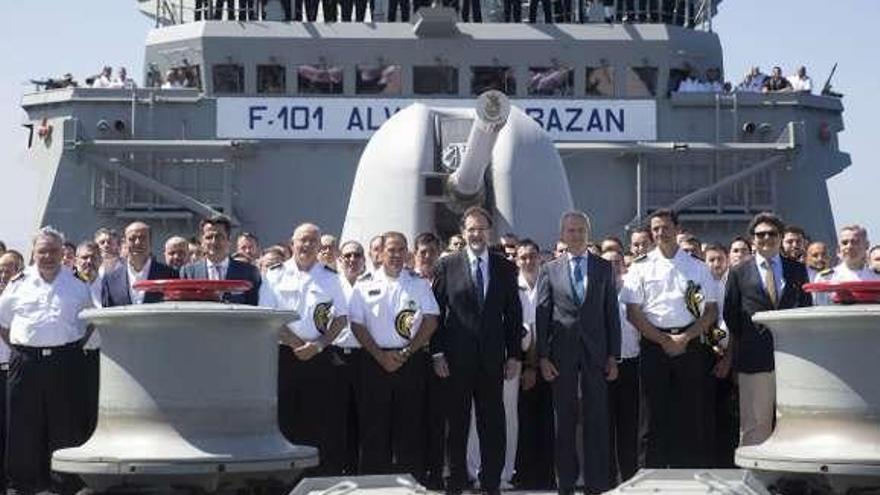 Visita del presidente del Gobierno a la fragata &quot;Álvaro de Bazán&quot;. // D.C.