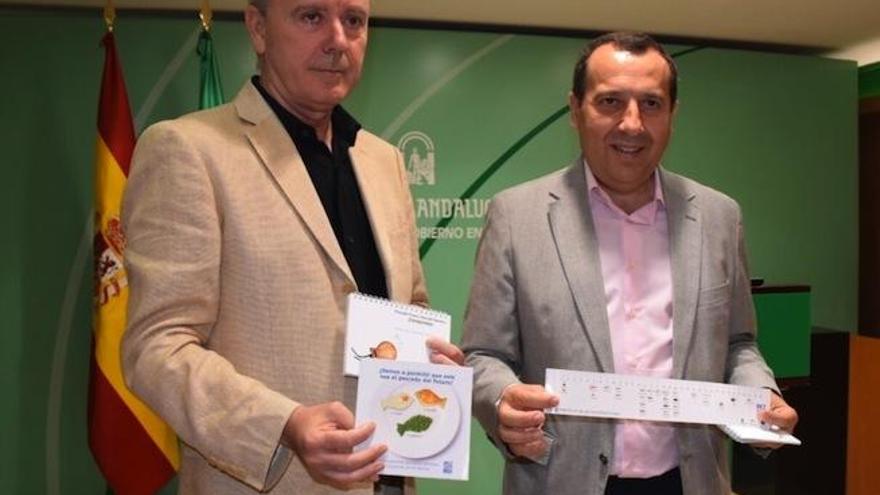 Adolfo Moreno, delegado territorial de Agricultura, Pesca y Desarrollo Rural presentó junto a José Luis Ruiz Espejo, delegado del Gobierno andaluz en Málaga.