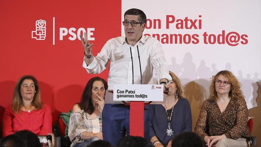 Patxi López cerrará el sábado las visitas a Aragón de los candidatos