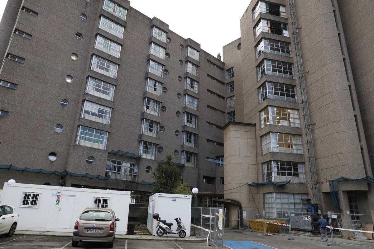 Los preparativos para la obra de la residencia Mixta de Gijón, en imágenes