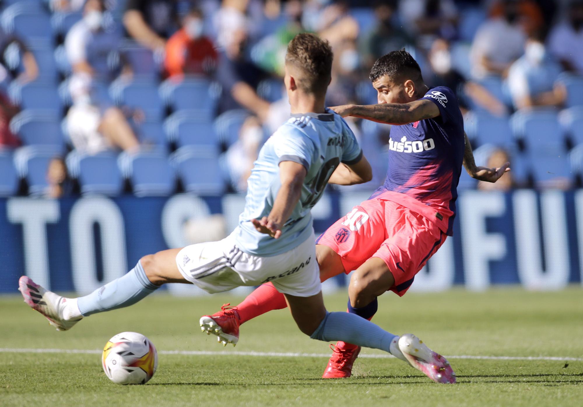 El Celta-Atlético, en imágenes