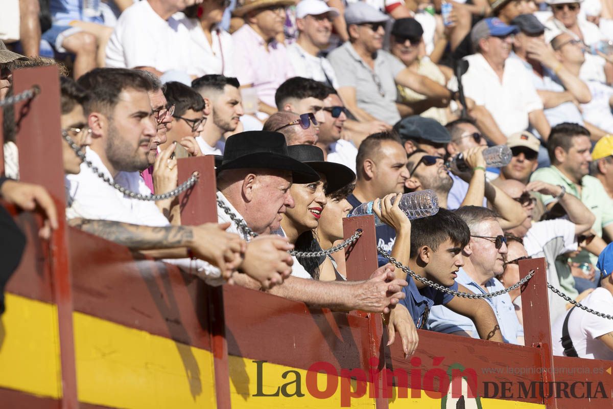 Corrida de toros en Abarán (El Fandi, Emilio de Justo, El Payo)