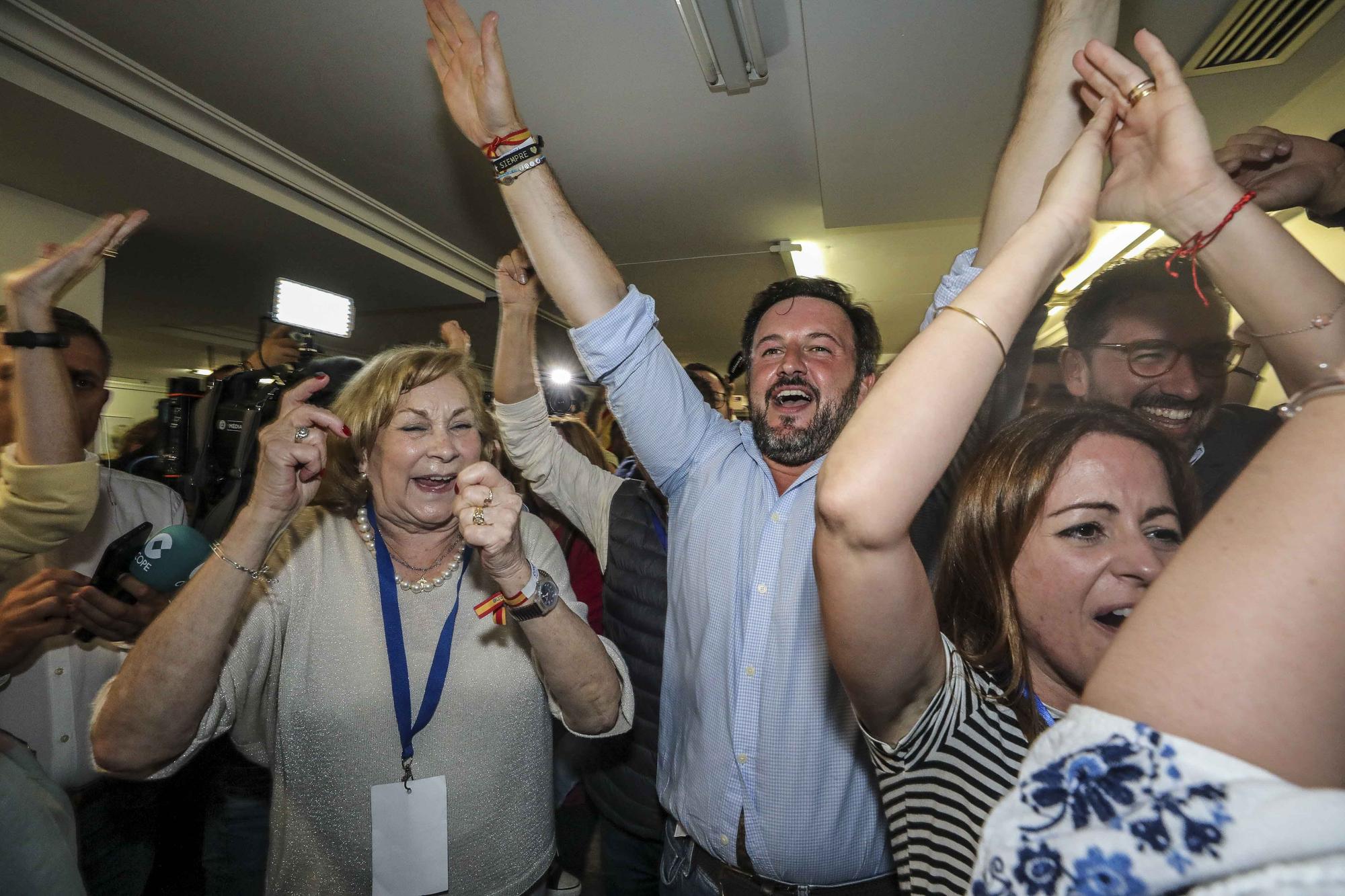 Gritos de "¡alcalde,alcalde! reciben a Pablo Ruz