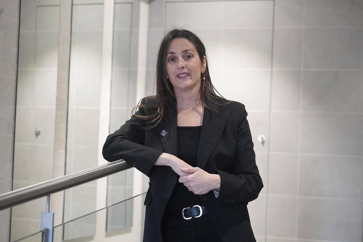 La presidenta de la seu de Girona del Col·legi d’Economistes de Catalunya, Rosaura Jiménez.